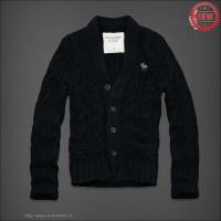 heren abercrombie and fitch truien cardigan knop twisting donkere koningsblauw Wholesale Website 8wyy7308